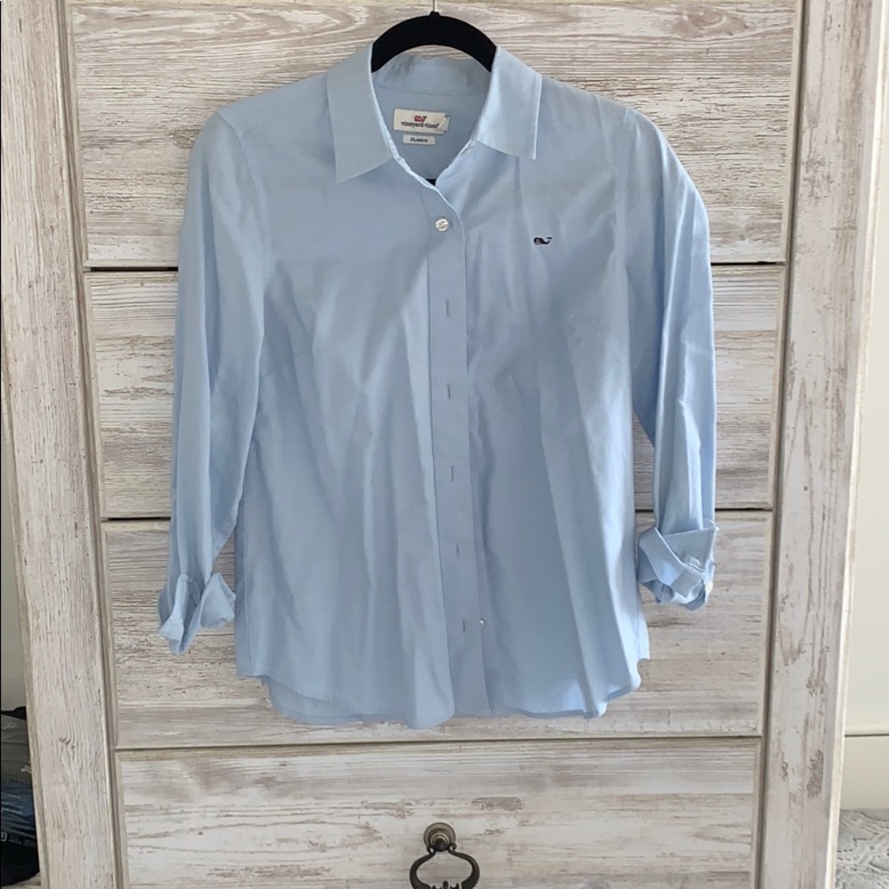 Vineyard Vines Classic Oxford  Blue Button Down